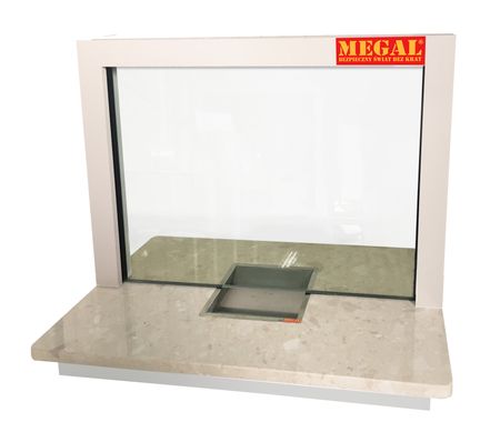 11. Cash window 1000x700 with small stainless steel feeder
