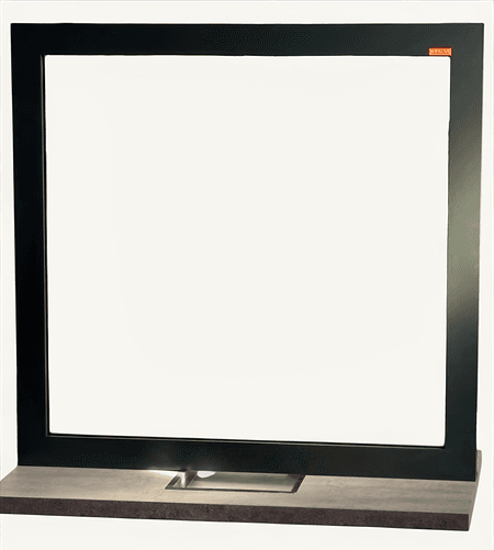 4. Cash window 1000x1000 with bulletproof glass BR3