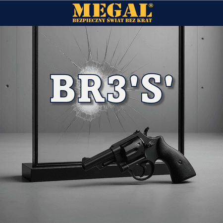 Bulletproof glass class BR3