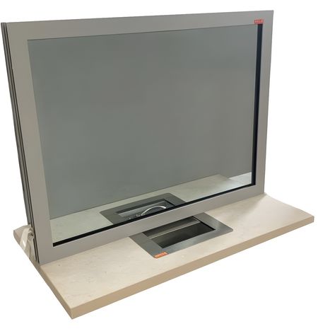 13. Cash window 1000x800 with bulletproof glass BR3